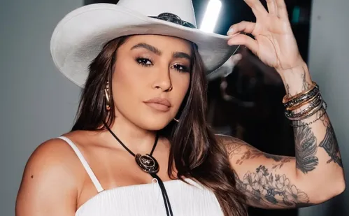 
          Imagem ilustrativa da imagem Lauana Prado anuncia gravidez em show e celebra maternidade
          