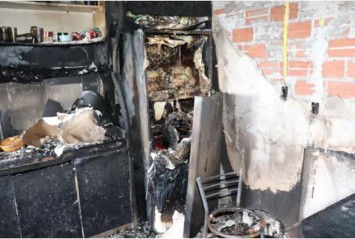 
          Imagem ilustrativa da imagem Laudo descarta incêndio criminoso em caso de mulher que se pendurou no 12º andar para salvar família
          