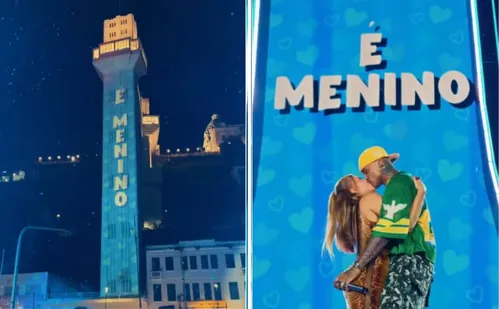 
          Imagem ilustrativa da imagem Léo Santana e Lore Improta fazem chá revelação durante show gratuito em Salvador
          