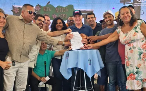 
          Imagem ilustrativa da imagem Linhares recebe 350 títulos de terras e quase R$ 12 milhões para revitalização
          