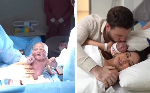 
          Imagem ilustrativa da imagem Maíra Cardi mostra vídeo de nascimento da filha: 'Misto de emoção e medo'
          