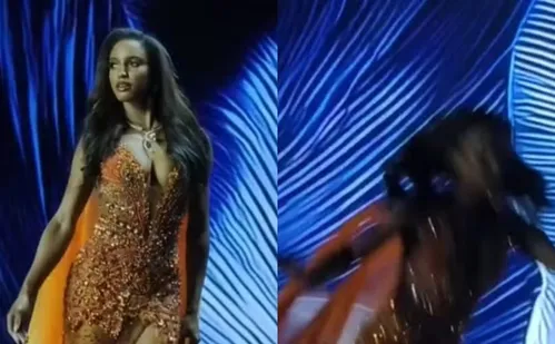 
          Imagem ilustrativa da imagem Miss Jamaica segue na UTI após queda do palco do Miss Universo: 'Não está tão bem'
          