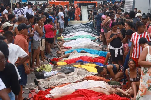 
          Imagem ilustrativa da imagem Muro do Bope, fila de corpos, embates de Castro e Lula: veja os principais pontos da operação no Rio
          