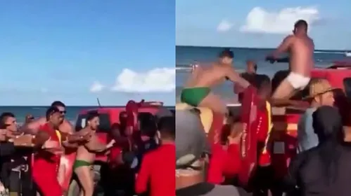 
          Imagem ilustrativa da imagem 14 suspeitos de agredirem casal em Porto de Galinhas são identificados
          