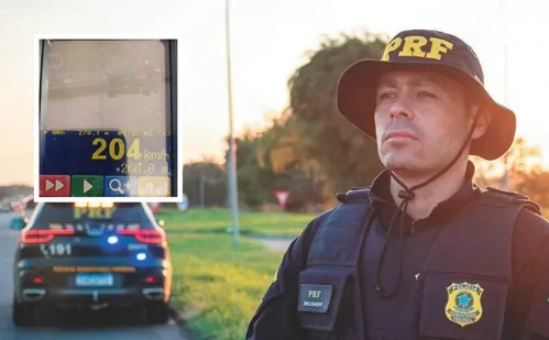 
          Imagem ilustrativa da imagem PRF flagra carro a 204 km/h e aplica mais de 800 multas nas rodovias do ES
          