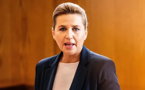 
          Imagem ilustrativa da imagem Primeira-ministra da Dinamarca diz que ataque à Groelândia significaria fim da Otan
          