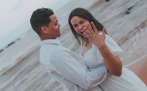 
          Imagem ilustrativa da imagem Romance nas águas e encontro durante retiro: as histórias de casais do ES
          