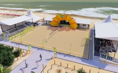 
          Imagem ilustrativa da imagem São Mateus: nova arena esportiva no Verão de Guriri
          