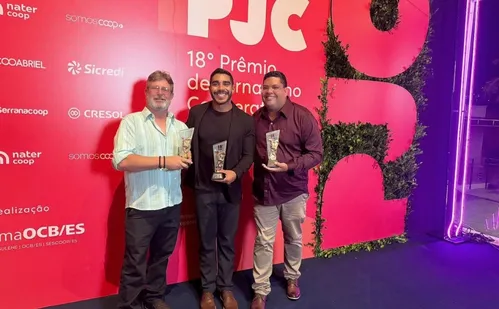 
          Imagem ilustrativa da imagem TV Tribuna leva quatro prêmios no 18º Prêmio de Jornalismo Cooperativista Capixaba
          