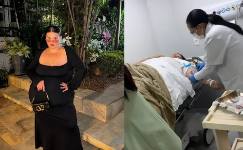 
          Imagem ilustrativa da imagem Thais Carla desmaia e é levada às pressas ao hospital
          