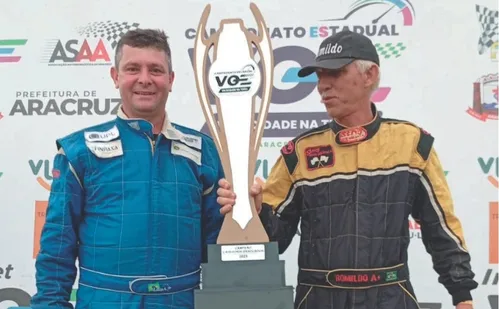 
          Imagem ilustrativa da imagem Velocidade na terra: Liliu e Strey são os campeões
          