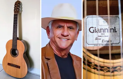 
          Imagem ilustrativa da imagem Violão autografado por Petrúcio Amorim será rifado para ajudar crianças cardiopatas
          