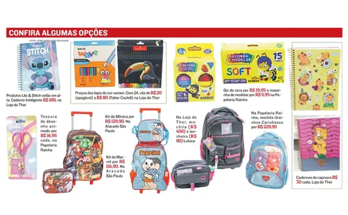 
          Imagem ilustrativa da imagem Volta às aulas: veja quais são os produtos preferidos das crianças
          