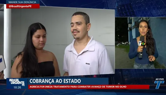 Imagem ilustrativa da imagem Agricultor com tumor inicia tratamento especializado não oferecido  pelo SUS