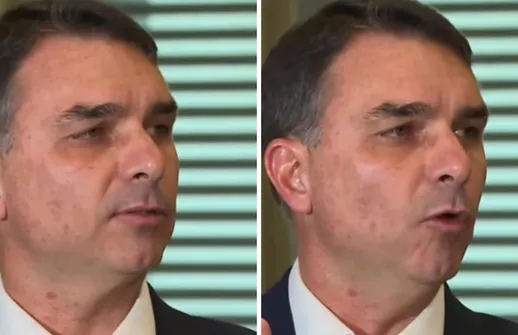 Imagem ilustrativa da imagem Flávio Bolsonaro afirma candidatura irreversível e aposta no peso do sobrenome