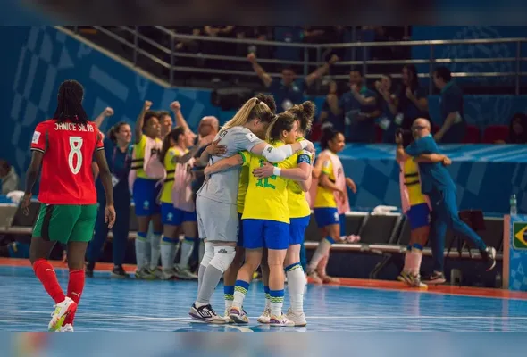 Imagem ilustrativa da imagem Brasil é campeão mundial de Futsal Feminino