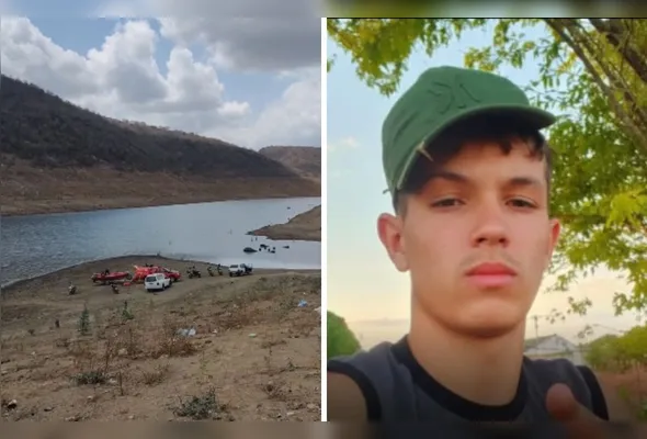 Jovem mergulhou para soltar uma tarrafa, espécie de rede circular usada em pescas em rios e não conseguiu retornar à superfície.