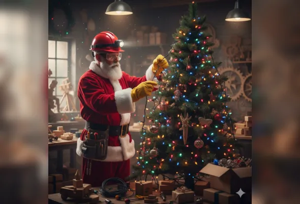 Imagem ilustrativa da imagem Decore a casa para o Natal com segurança e sem sustos