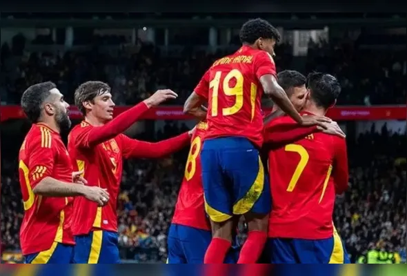 Imagem ilustrativa da imagem Espanha e mais três seleções podem garantir vaga na Copa do Mundo neste sábado