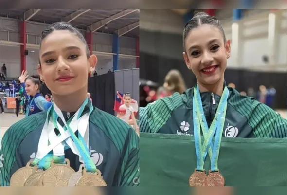 Imagem ilustrativa da imagem Ginastas capixabas conquistam o ouro em Campeonato Sul-Americano na Argentina