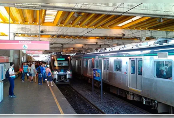 Imagem ilustrativa da imagem Linha Centro do Metrô do Recife reabre após cerca de 24 horas de interrupção