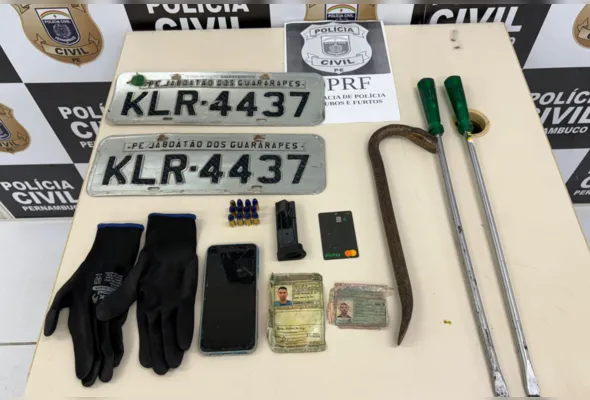 Imagem ilustrativa da imagem Policia Civil realiza operação contra roubos qualificados em PE, PB e MT