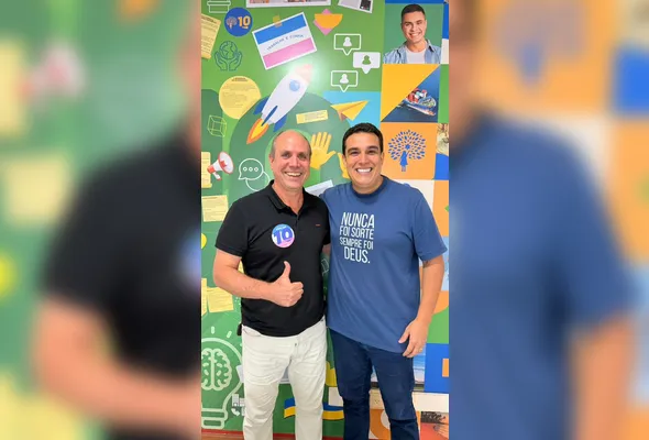 Oziel Andrade e Erick Musso