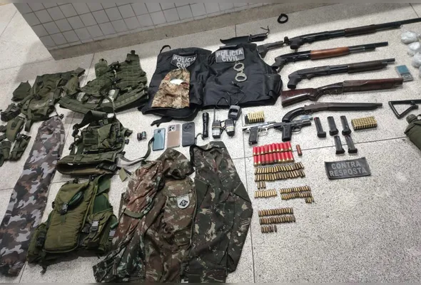 Imagem ilustrativa da imagem Suspeito de assaltos a bancos e tráfico é preso em São Lourenço da Mata