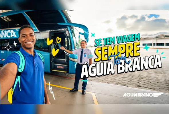 Imagem ilustrativa da imagem Viação Águia Branca lança "Sempre Tem" para verão 2026