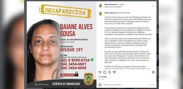 Desaparecimento de corretora em subsolo de prédio passa a ser investigado como possível homicídio