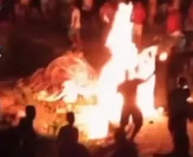 Imagem ilustrativa da imagem Atropelamento seguido de revolta popular deixa feridos em Escada, Zona da Mata Sul