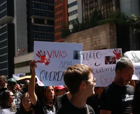 Imagem ilustrativa da imagem Capitais brasileiras têm atos pelo fim da violência contra as mulheres