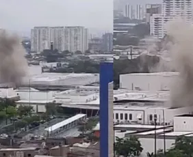 Imagem ilustrativa da imagem Incêndio atinge loja no Shopping Recife durante a madrugada desta sexta (13)
