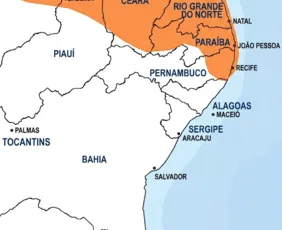 Imagem ilustrativa da imagem Inmet emite alerta laranja para chuvas intensas e ventos fortes em Pernambuco