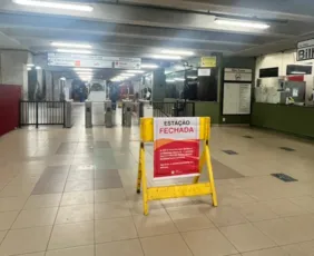 Imagem ilustrativa da imagem Linhas Centro e Sul do Metrô do Recife param após falta de energia