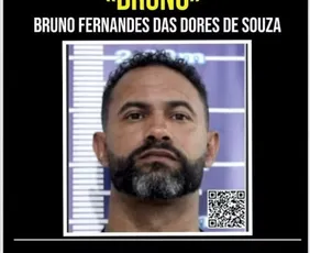 Imagem ilustrativa da imagem MP volta a pedir prisão em regime fechado para o goleiro Bruno, foragido há 20 dias