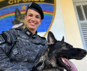 Imagem ilustrativa da imagem Major Giselle Campelo assume o comando da CIPCães
