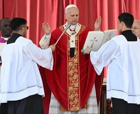 Imagem ilustrativa da imagem Papa Leão 14 diz que Deus não pode ser usado para justificar guerras