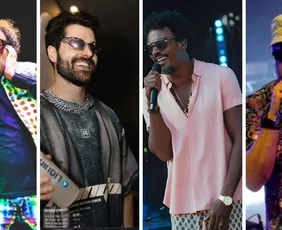 Imagem ilustrativa da imagem Penúltimo dia no Marco Zero une eletrônico, samba rock e Manguebeat