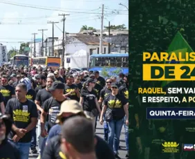 Imagem ilustrativa da imagem Polícia Civil de PE fará paralisação por 24 horas nesta quinta-feira (26)