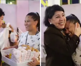 Imagem ilustrativa da imagem Roberta Miranda surpreende vendedora no Recife Antigo com gesto de solidariedade