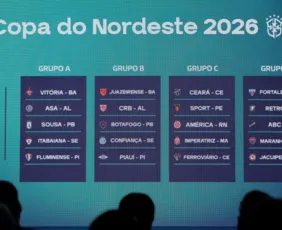 Imagem ilustrativa da imagem Sport e Retrô conhecem adversários na Copa do Nordeste 2026