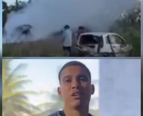 Imagem ilustrativa da imagem Thiaguinho, jogador do Santa Cruz emprestado ao ABC, sofre acidente de carro