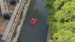 Imagem ilustrativa da imagem Bombeiros localizam corpo de homem desaparecido no canal do Arruda