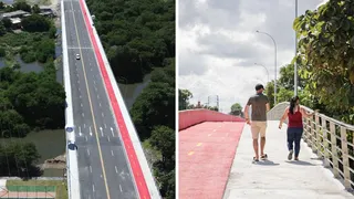 Imagem ilustrativa da imagem João Campos inaugura Ponte Júlia Santiago, a maior do tipo em 40 anos no Recife