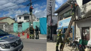 Imagem ilustrativa da imagem Operação policial retira câmeras de monitoramento clandestinas no Recife