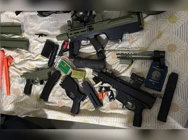 No Espírito Santo, um mandado de busca e apreensão foi cumprido na Serra, onde uma impressora 3D foi apreendida (foto em destaque)