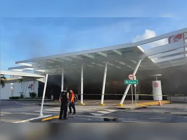 Imagens de câmera de segurança da Civitas, uma central de vigilância da prefeitura, registraram o trajeto que o agressor fez.