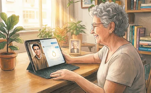 
          Imagem ilustrativa da imagem 8 em cada 10 jovens dizem que casariam com uma IA
          