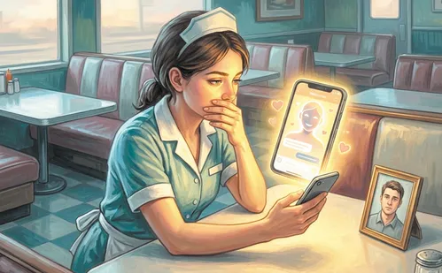 
          Imagem ilustrativa da imagem 8 em cada 10 jovens dizem que casariam com uma IA
          